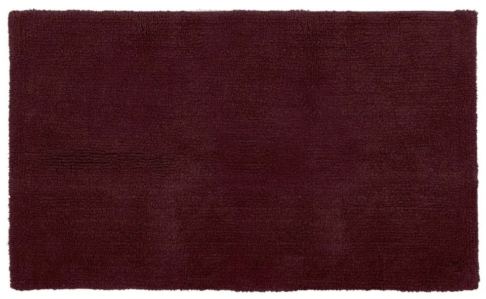 Borvörös fürdőszobai kilépő 100x60 cm Riva - Tiseco Home Studio