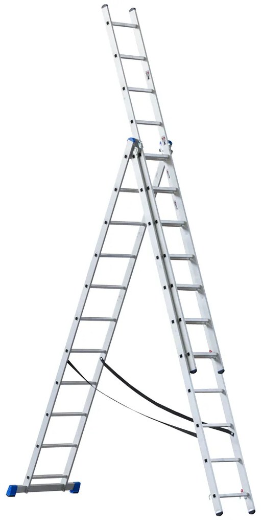 G21 háromrészes létra 7,6m 3x11 létrafok