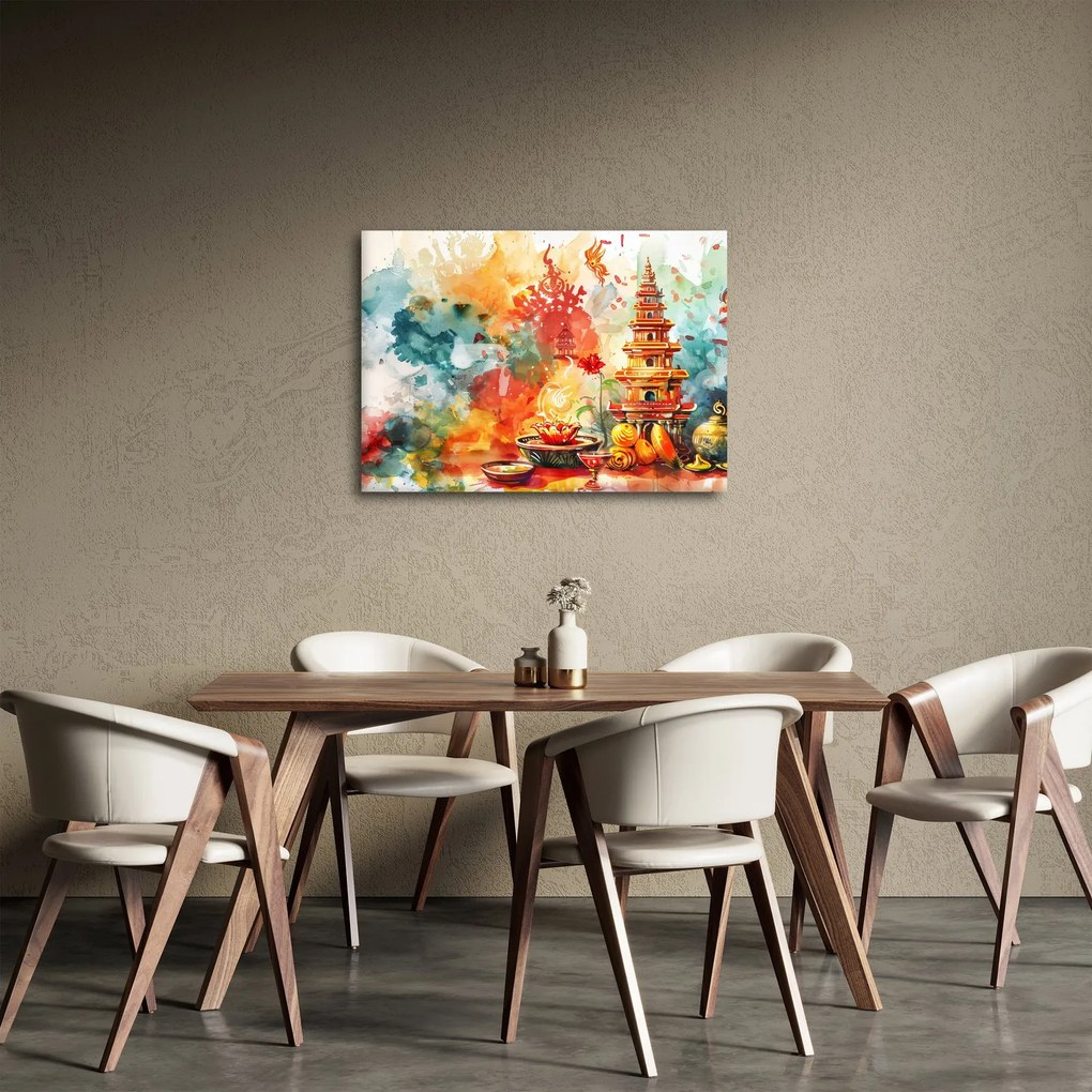 Kép - Akvarell illusztráció (70x50 cm)