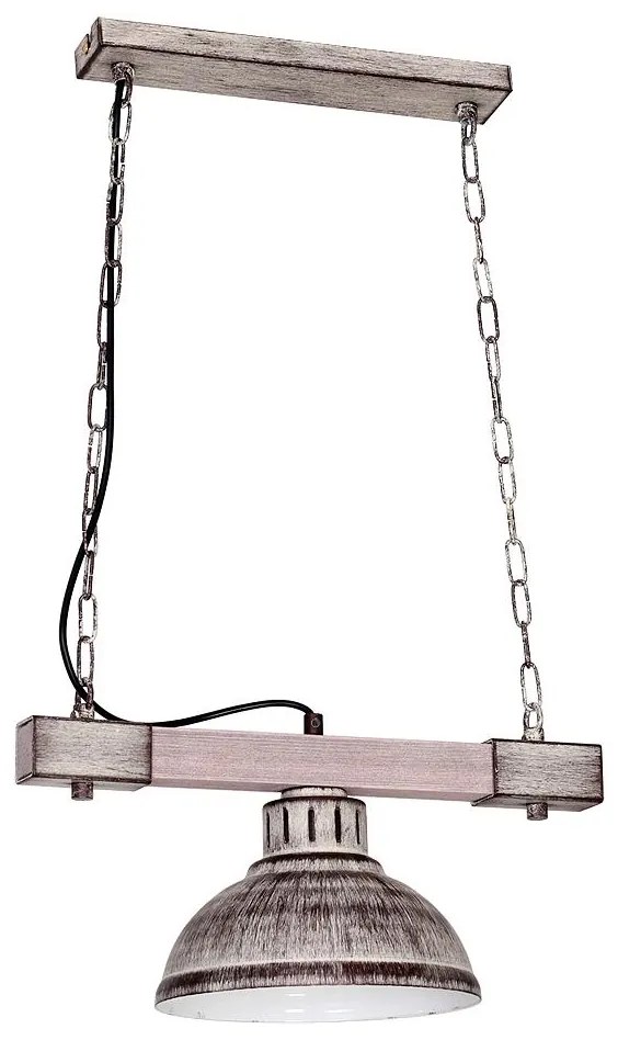 Csillár láncon HAKON 1xE27/60W/230V világos