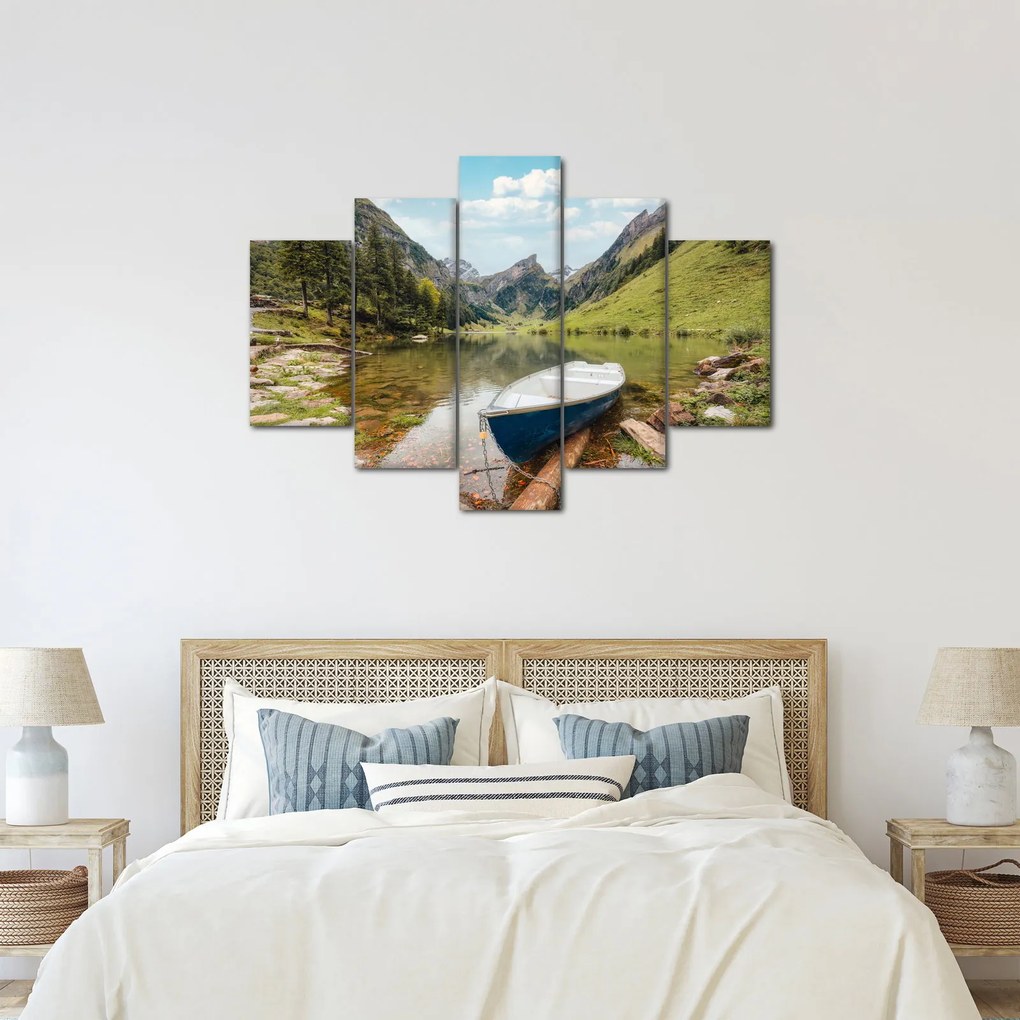 Kép - Seealpsee, svájci tó (150x105 cm)