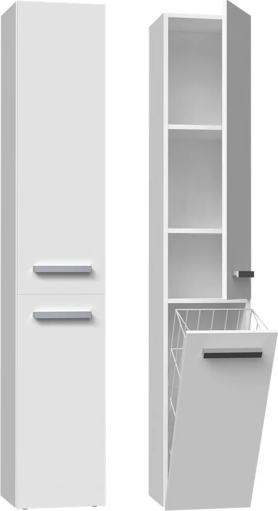 Nel IV fürdőszoba szekrény, fehér