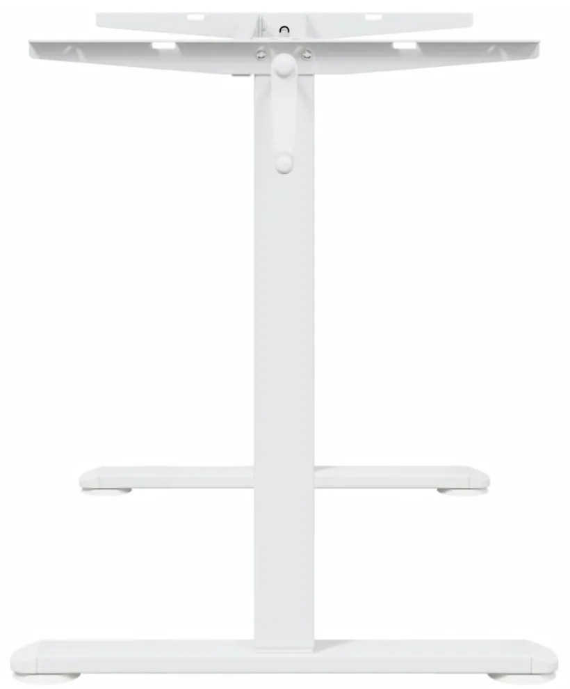 fehér acél álló asztalváz (94-135) x 60 x (70-114) cm