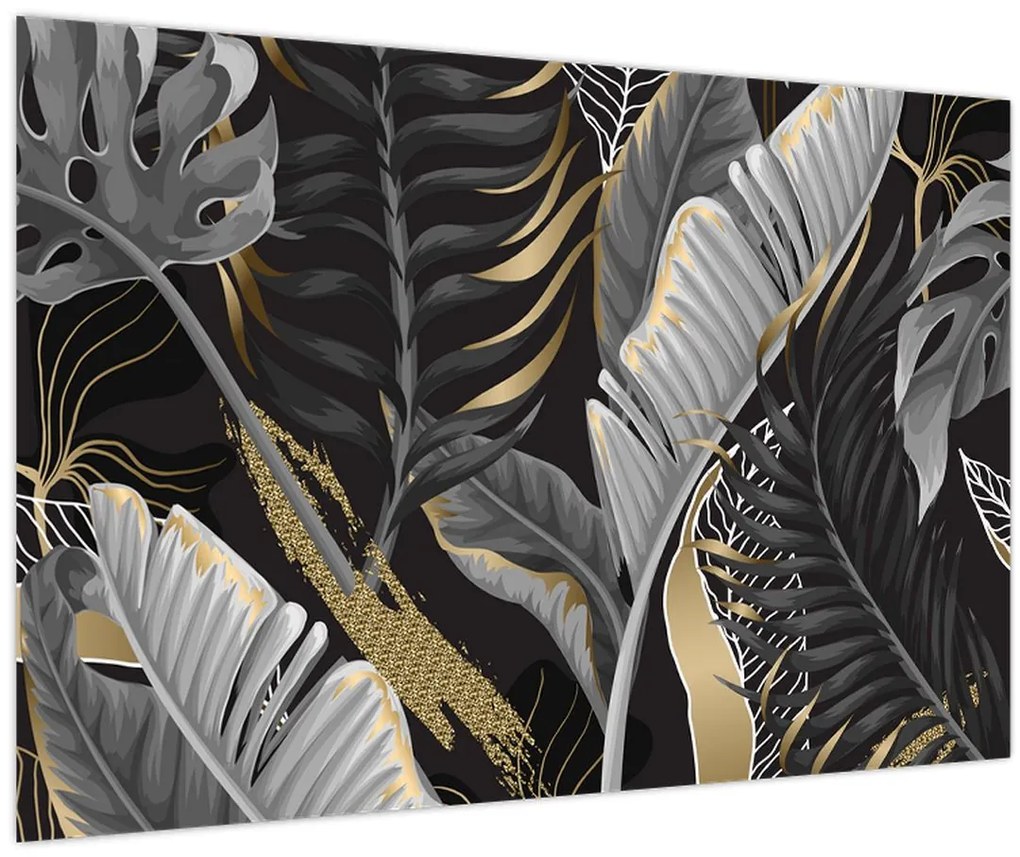 Kép - Arany dzsungel (90x60 cm)