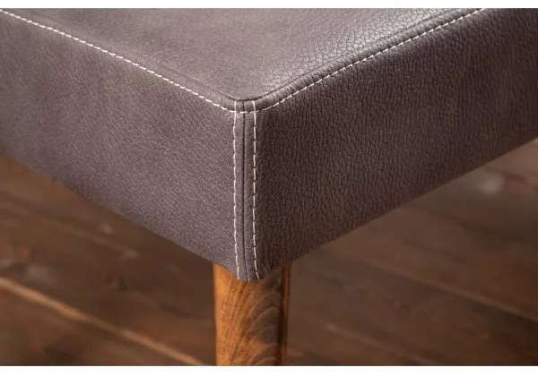 VITO puff 46x92 cm antracitszürke