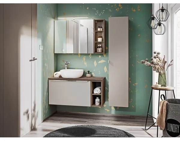 COMAD UM-6252 SMILE 40 DP - 41x41 cm fehér, fényes mosdó pultba