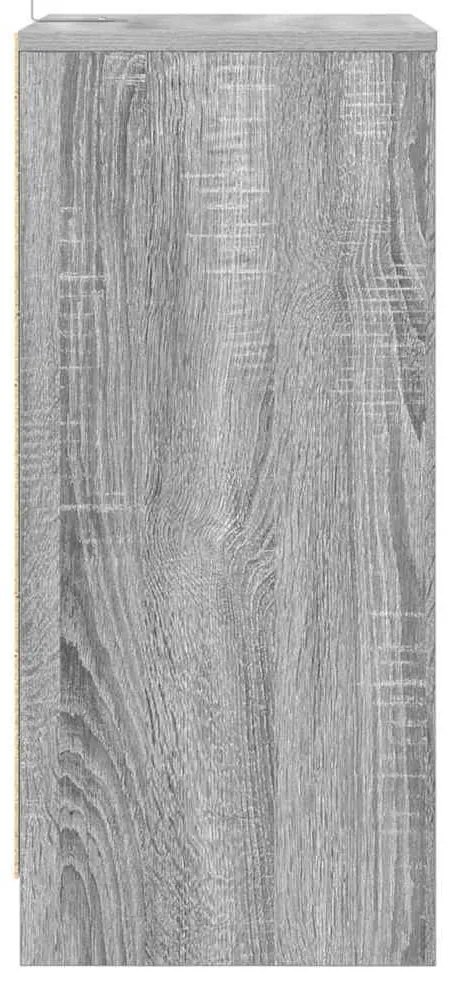 Éjjeliszekrények 2 pcs Szürke Sonoma 40 x 30 x 467 cm Faanyag
