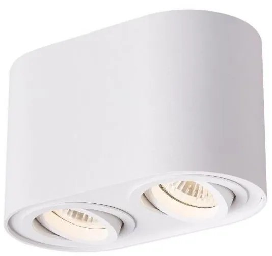 Zuma Line ACGU10-190-N - Spotlámpa RONDOO 2xGU10/50W/230V fehér