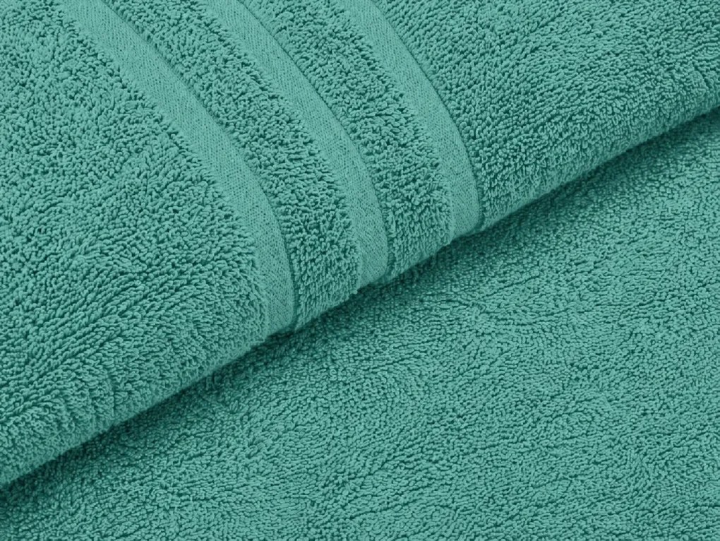 CLASSIC COLOR fürdőlepedő 70 x 140 cm petrolkék, 100% pamut