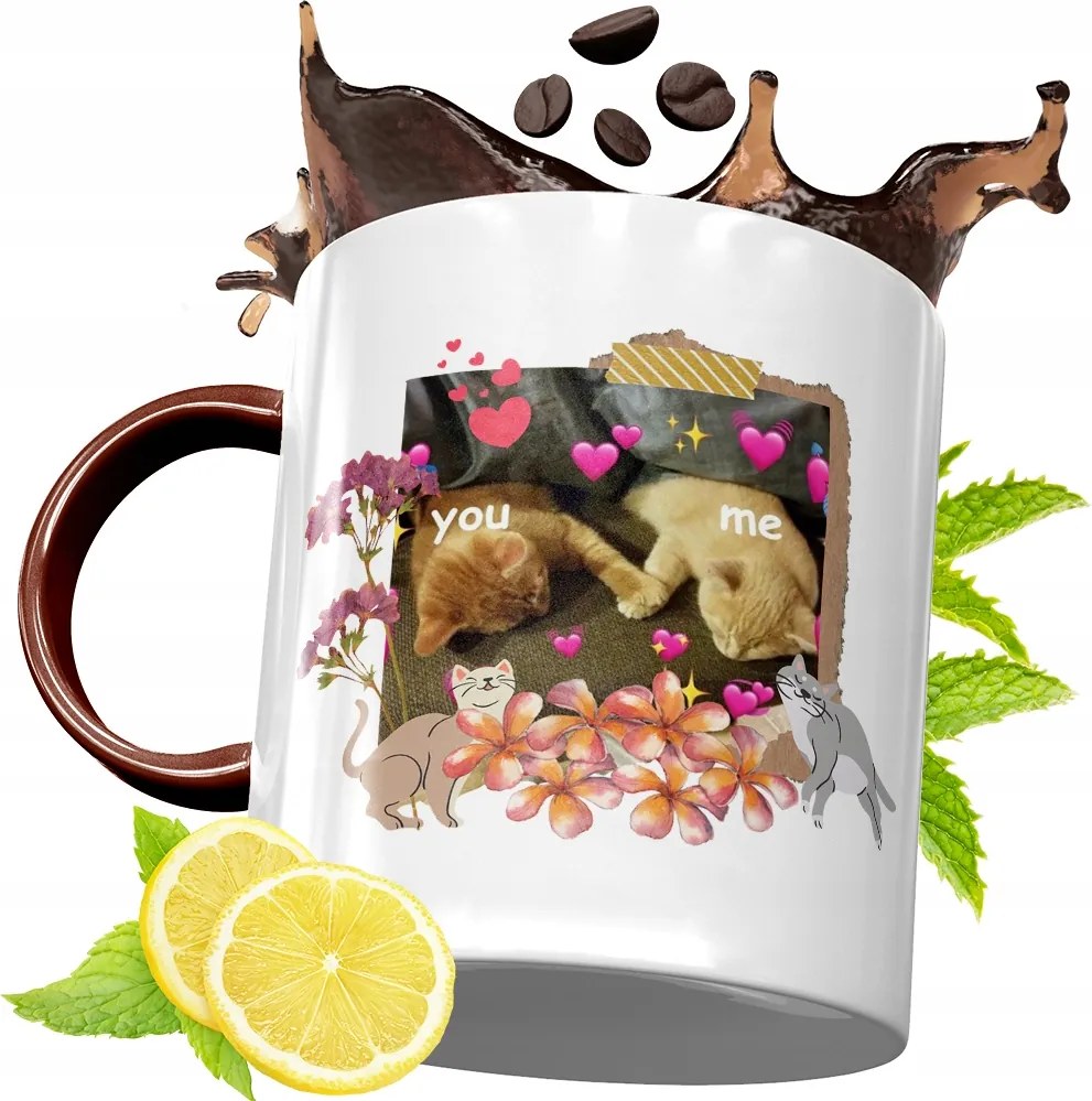 Bordó Bögre Lányoknak Születésnapra Ajándék fényképes nyomattal