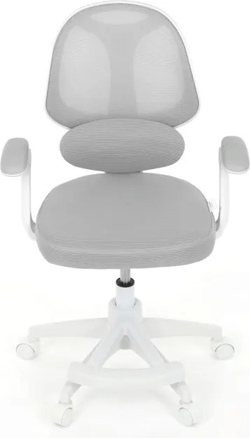 Junior Irodai forgószék szürke mesh kárpittal. KA-W8008 BLUE