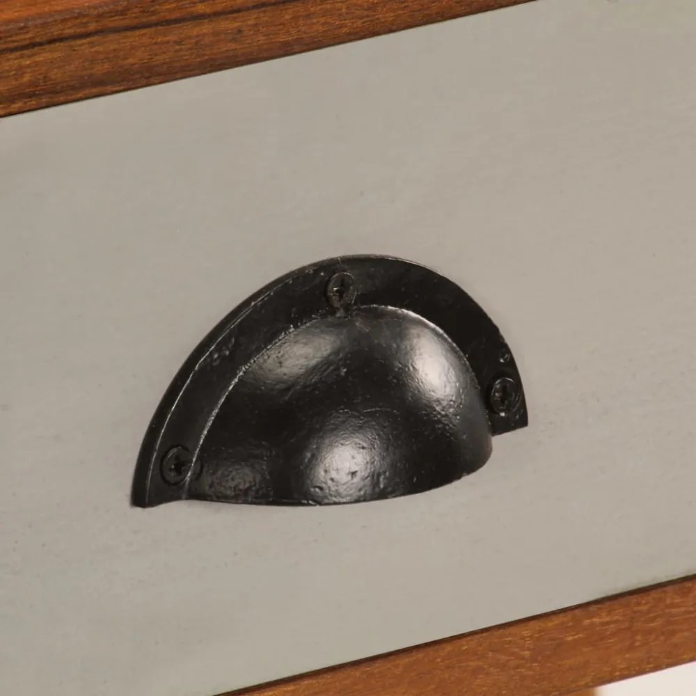 tömör akácfa íróasztal 110 x 50 x 90 cm