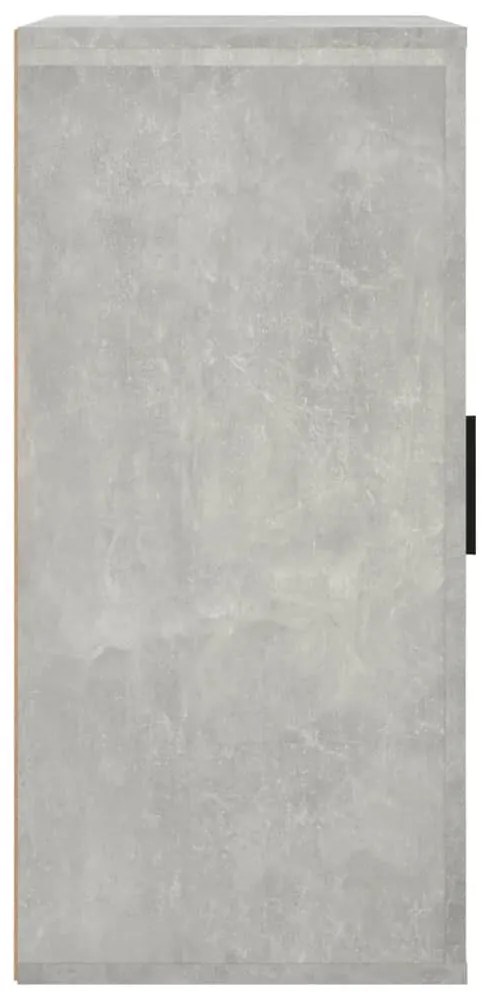betonszürke szerelt fa tálalószekrény 40x33x70 cm