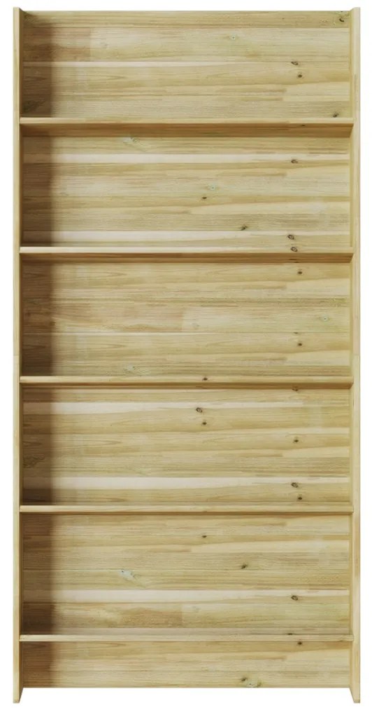 Kert Növényállvány 5-Tier 90x15x180 cm Impregnált Fa Fenyő
