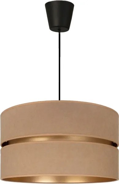 Brilagi - DUO-DUO kábeles csillár 1xE27/60W/230V átm. 40 cm bézs/arany