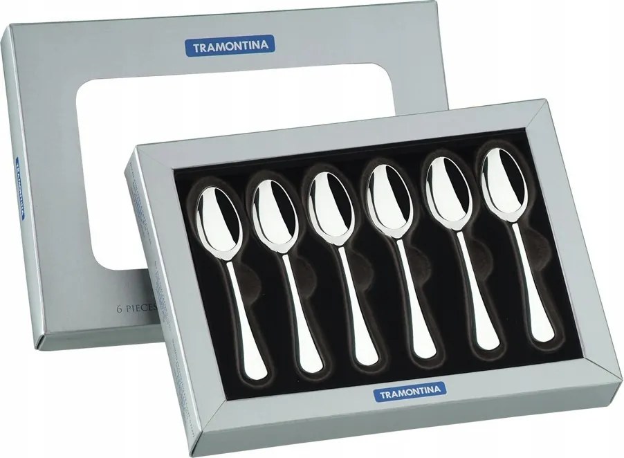 Tramontina 6x Teás/kávés kanál 14cm Berlin
