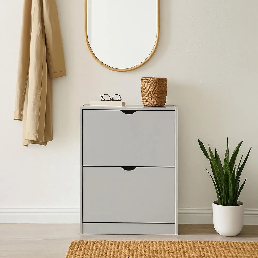 AVENBERG SLIM FLIP 2 Cipőtartó - szürke