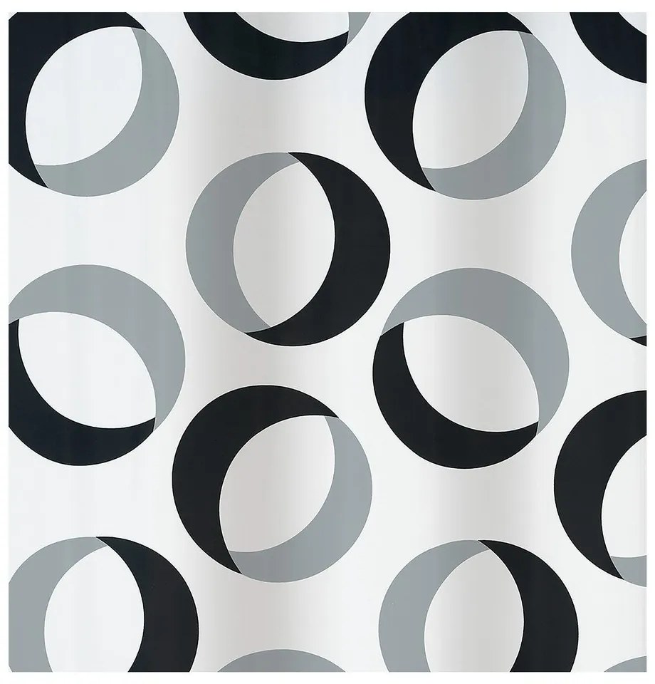 Zuhanyfüggöny 180x200 cm Rings – Spirella