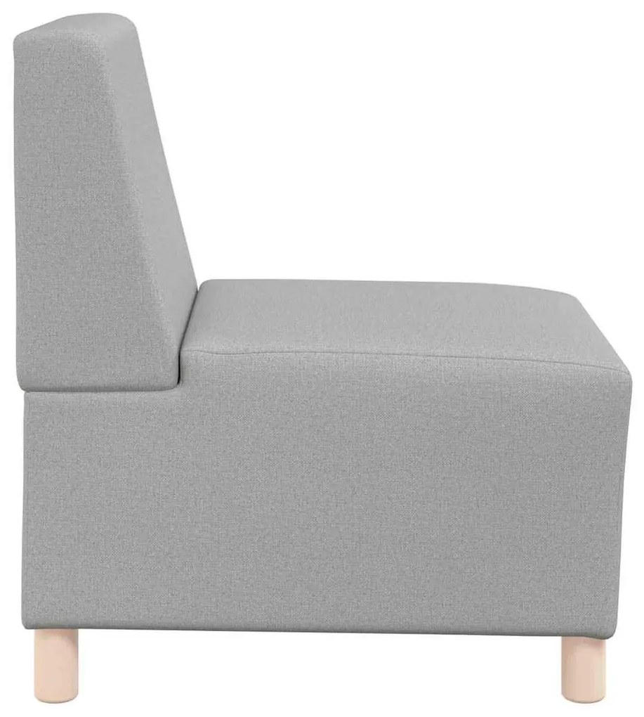 Karfa Nélküli Modularis Kanapé Egység 3 pcs Felhős szürke