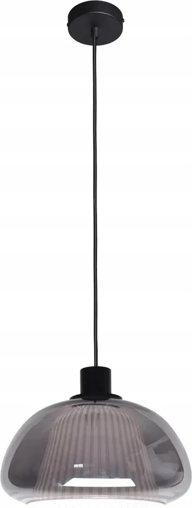 Függőlámpa Italux Apiro üveg lámpabúra E27 150cm 7W IP20