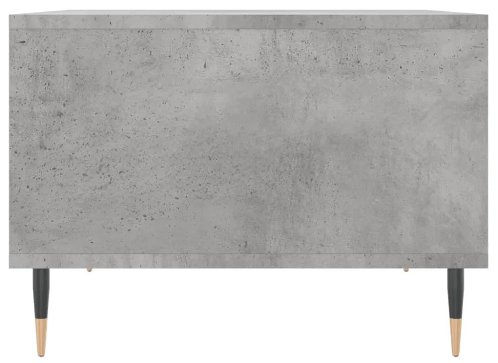 vidaXL betonszürke szerelt fa dohányzóasztal 60 x 50 x 36,5 cm