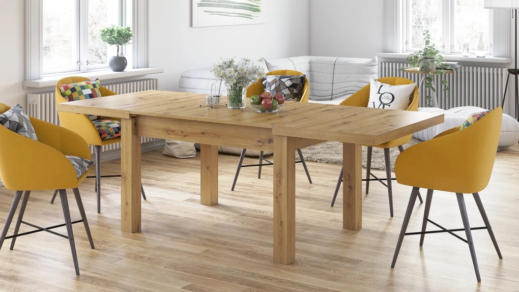 Mazzoni ROYAL Artisan Tölgy - 270 cm-es NYITHATÓ ASZTAL!