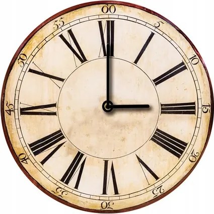 Nagy Falióra Konyhába Nappaliba Vintage Retro Hálószoba 50x50