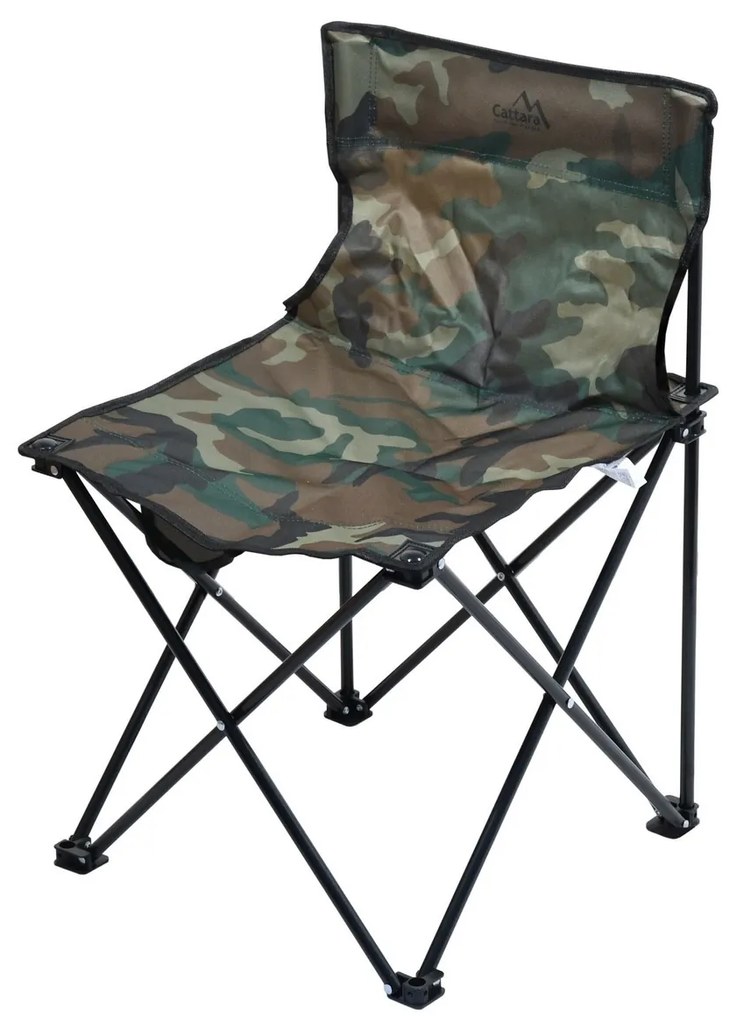 Cattara Camping összecsukható szék Lipari hadsereg, 45 x 45 x 70 cm