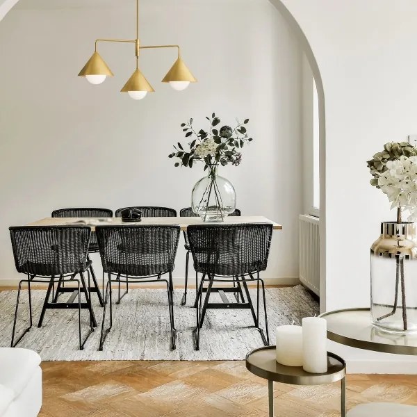 Alora Mood ALM-REMYCK3-GD - REMYCK rúdfüggeszték 3xE27/60W/230V arany