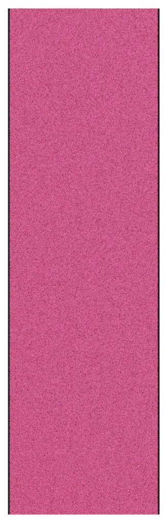 Lábtörlő Rózsaszín, Fekete Poliamid 400 x 120 x 0.9 cm Lábtörlő