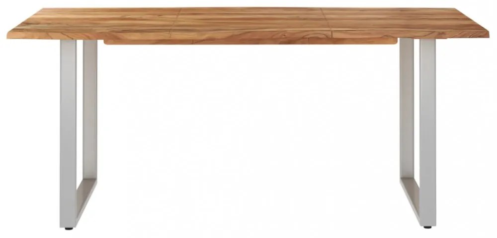 tömör akácfa étkezőasztal 180 x 90 x 76 cm