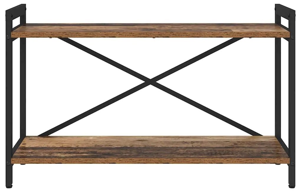 Könyvszekrény Régi fa 80 x 30 x 48.5 cm Faanyag