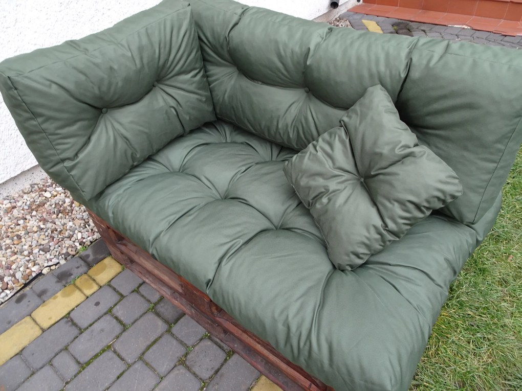 Párnák egy Palettára kpl 4db Khaki Step