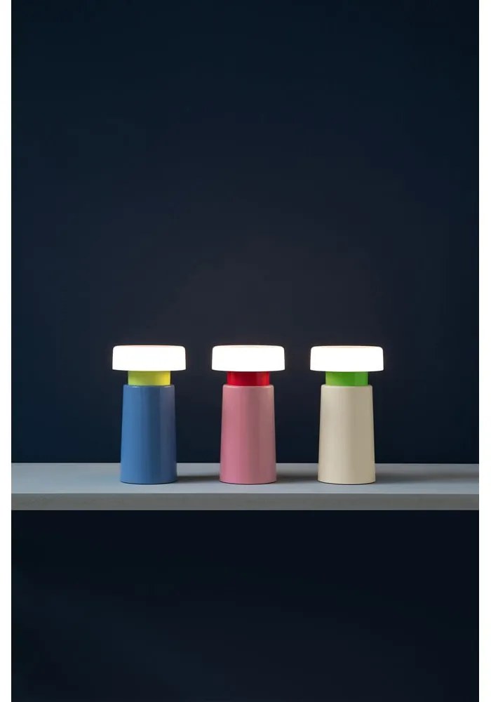 Kék LED dimmelhető asztali lámpa (magasság 17,5 cm) Victoria – Remember