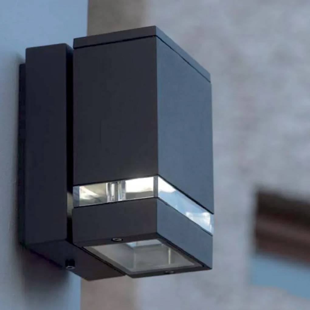 ELSTEAD JANNIK-LED1 JANNIK Modern Kültéri Fali Lámpa Sötét Szürke LED IP44