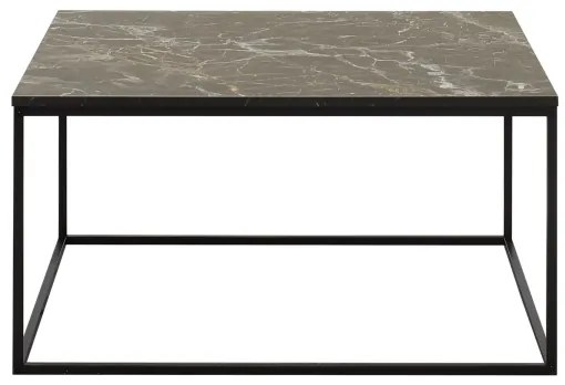 Kávésasztal 42x80 cm fekete