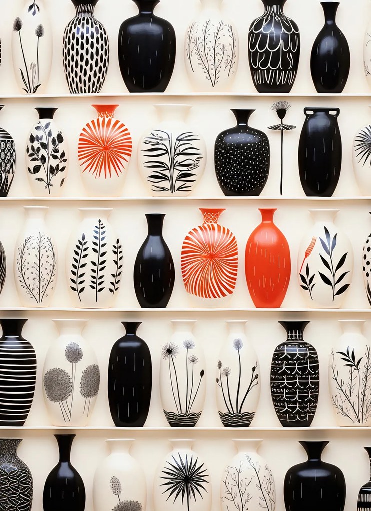 Poszter 40x55cm Agyag Harmónia