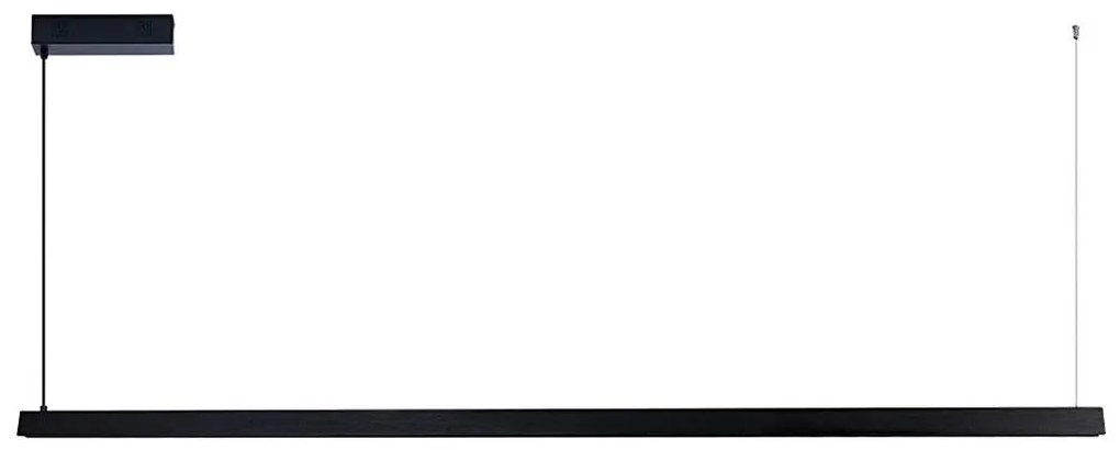 Immax NEO 07308L-LED dimmelhető, kábellel függesztett csillár MADEIRA 44W/230V Wi-Fi Tuya 202 cm fekete