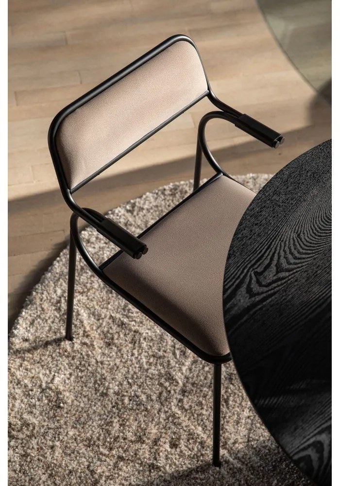 Bézs étkezőszék szett 2 db-os Alba – Zuiver