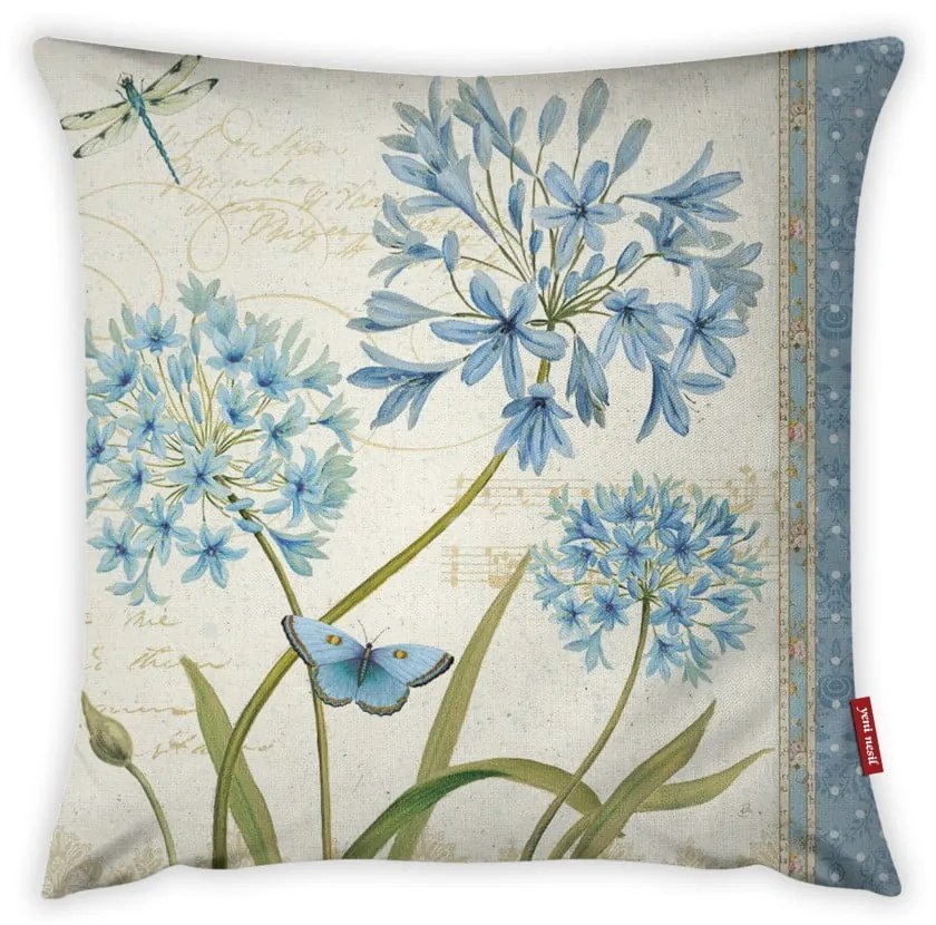 Russado Azul Dos párnahuzat, 43 x 43 cm - Vitaus