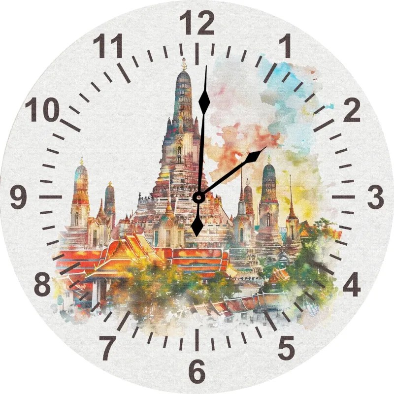 Falióra Bangkok templom Csendes óra 45 cm