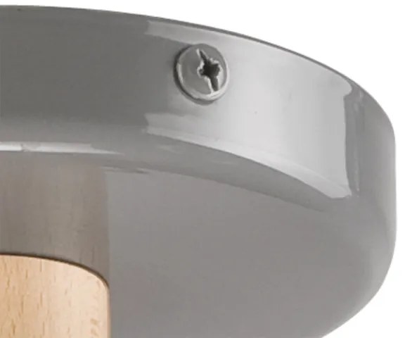 ELLIE mennyezeti lámpa 5xE27/60W/230V szürke