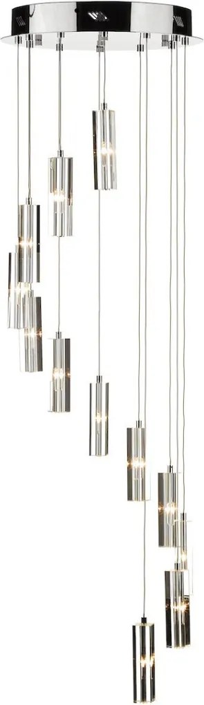 DAR LIGHTING GAL1250-LED GALILEO Modern Függesztett Lámpa Csiszolt Króm IP20