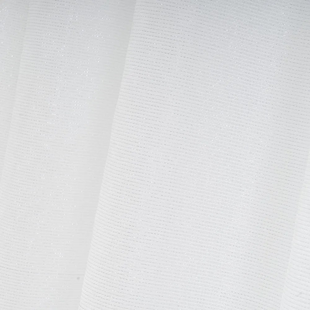 Fehér fényáteresztő függöny 140x260 cm Flat – Casa Selección