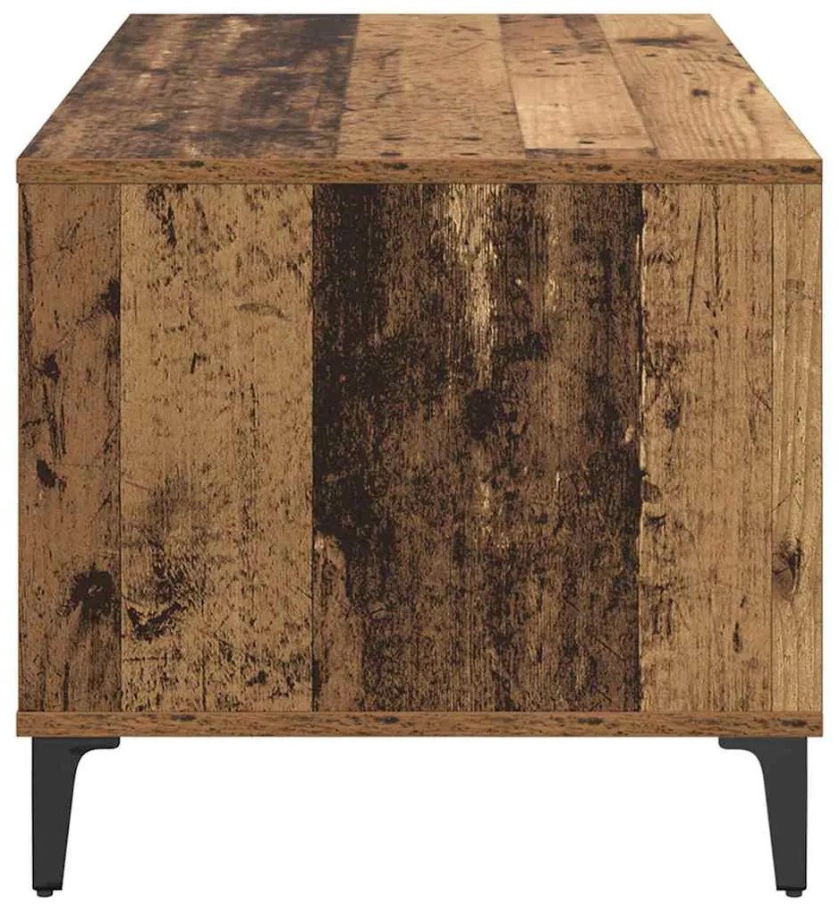 Dohányzóasztal with Drawer Régi fa 90 x 49 x 45 cm Faanyag