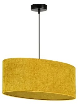 Duolla - Csillár zsinóron OVAL 1xE27/15W/230V barna