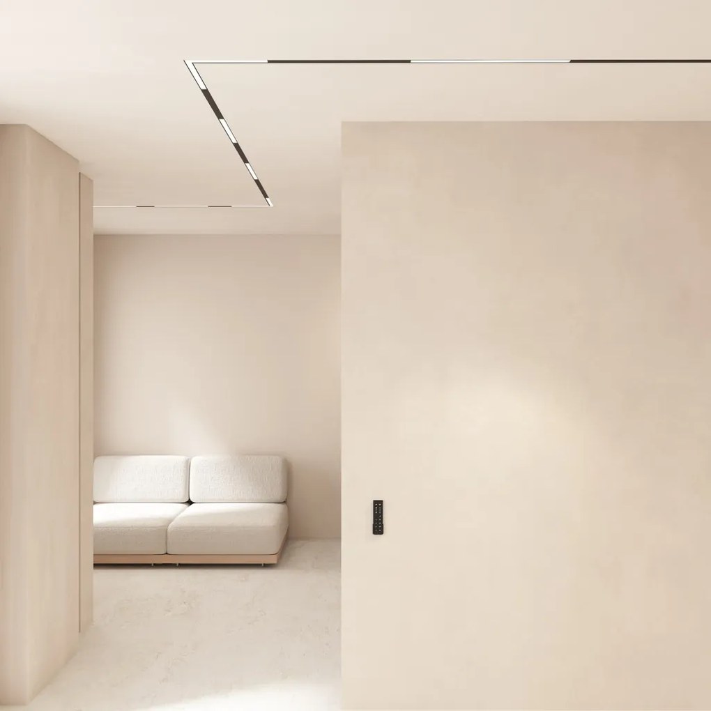 SMART LINEAR ZigBee Linear Light, 18 W, 2700–6500 K, 120°, Ra90, 100–265 V AC, Aluminum, Black color — DK/EU-8304-BK
