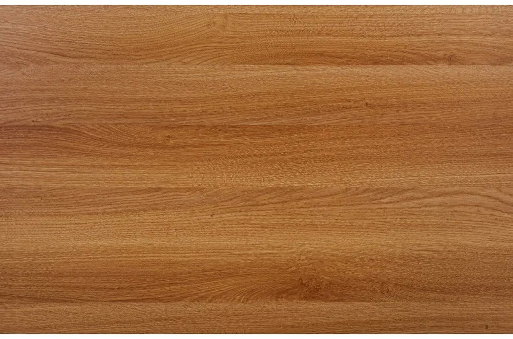 Étkezőgarnitúra 1 + 4, RAMOD asztal 100x60 cm fehér/tölgy dekor + fehér KITO szék