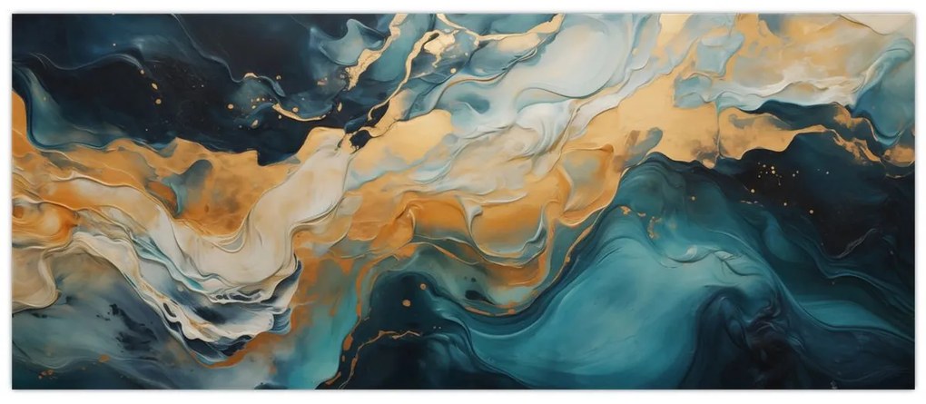 Kép - Absztrakció (120x50 cm)