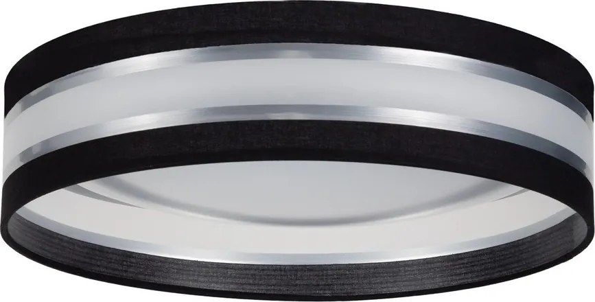 LED mennyezeti lámpa CORAL LED/24W/230V fekete/ezüst